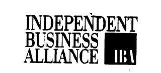 IBA INDEPENDENT BUSINESS ALLIANCE