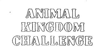 ANIMAL KINGDOM CHALLENGE