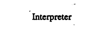 INTERPRETER