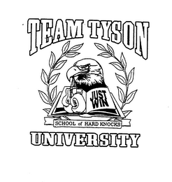 TEAM TYSON UNIVERSITY JUST WIN SCHOOL OF HARD KNOCKS