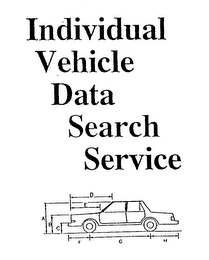 INDIVIDUAL VEHICLE DATA SEARCH SERVICE