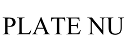 PLATE NU