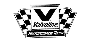 V. VALVOLINE. PERFORMANCE TEAM
