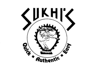 SUKHI'S QUICK AUTHENTIC EASY