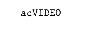 ACVIDEO