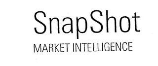 SNAPSHOT MARKET INTELLIGENCE