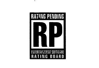 RP RATING PENDING ENTERTAINMENT SOFTWARE RATING BOARD