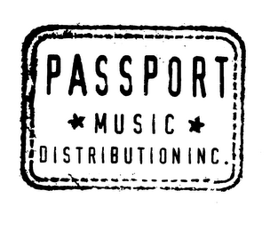PASSPORT MUSIC DISTRIBUTION INC.