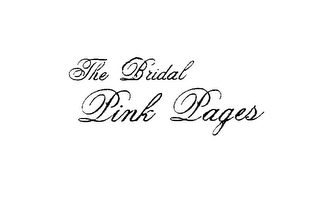 THE BRIDAL PINK PAGES