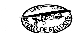 SPIRIT OF ST. LOUIS NEW YORK PARIS