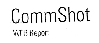 COMMSHOT WEB REPORT