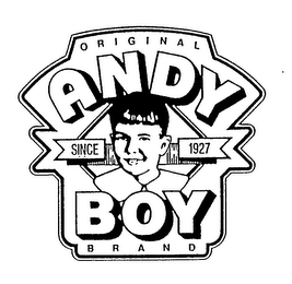 ANDY BOY ORIGINAL BRAND SINCE 1927