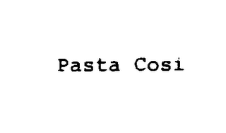 PASTA COSI