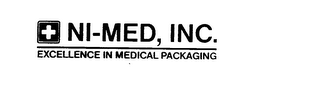 NI-MED, INC. EXCELLENCE IN MEDICAL PACKAGING