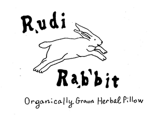 RUDI RABBIT ORGANICALLY GROWN HERBAL PILLOW