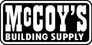 MCCOY'S BUILDING SUPPLY