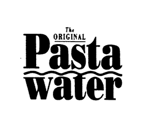 THE ORIGINAL PASTA WATER