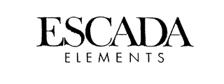 ESCADA ELEMENTS