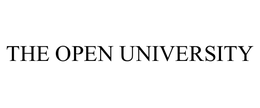 THE OPEN UNIVERSITY