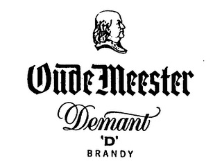 OUDE MEESTER DEMANT 'D' BRANDY