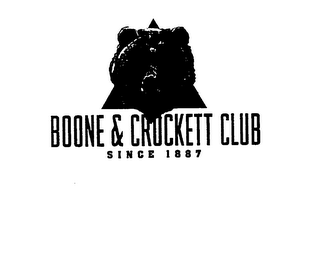 BOONE & CROCKETT CLUB SINCE 1887