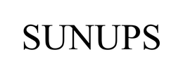 SUNUPS