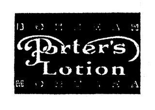 BOZEMAN PORTER'S LOTION MONTANA