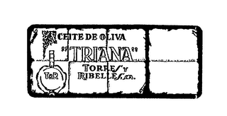 TR TRIANA CEITE DE OLIVA TORRESY RIBELLES S.A.