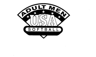 ADULT MEN USA SOFTBALL