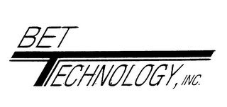 BET TECHNOLOGY, INC.