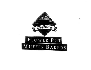 CLAYBAKERS FLOWER POT MUFFIN BAKERS
