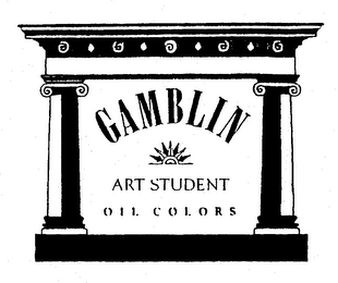 GAMBLIN ART STUDENT OIL COLORS