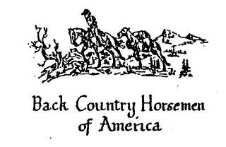 BACK COUNTRY HORSEMEN OF AMERICA