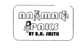 ANIMAL PAKS BY B.H. SMITH