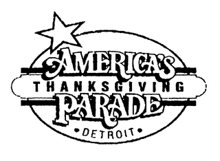 AMERICA'S THANKSGIVING PARADE DETROIT