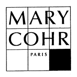 MARY COHR PARIS