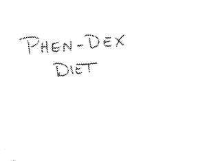 PHEN-DEX DIET