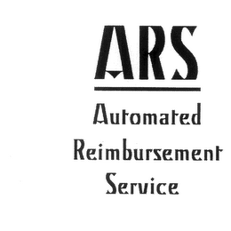 ARS AUTOMATED REIMBURSEMENT SERVICE