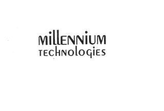 MILLENNIUM TECHNOLOGIES