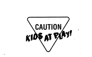 CAUTION KIDS AT PLAY!