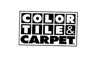 COLOR TILE & CARPET