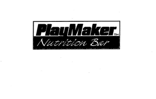 PLAYMAKER NUTRITION BAR