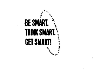 BE SMART. THINK SMART. GET SMART! WORK SMARTER NOT HARDER!