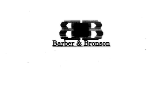 BARBER & BRONSON