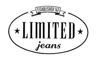 LIMITED JEANS ESTABLISHED '63