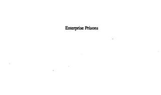 ENTERPRISE PRISONS