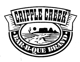 CRIPPLE CREEK BAR-B-QUE BRAND