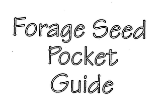 FORAGE SEED POCKET GUIDE