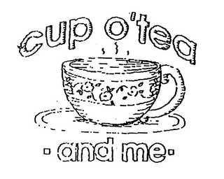 CUP O'TEA AND ME