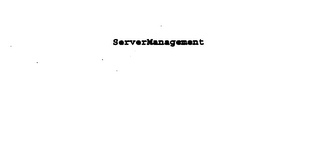 SERVERMANAGEMENT